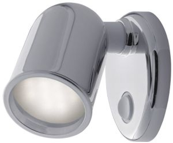 Batsystem Tube Leuchte aus verchromtem ABS 12 LEDs