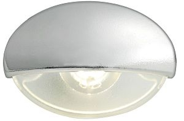 Steeplight verchrom Orientierungsleuchte, LED weiß