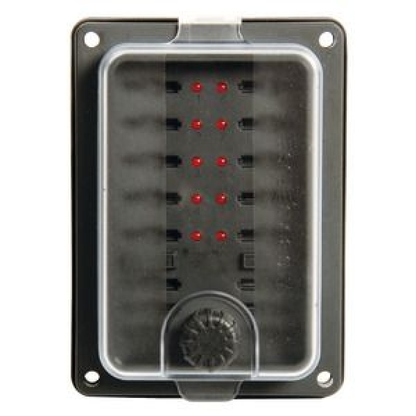 Halterung f.Lamellensicherung wasserdicht 10Plätze