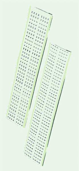 Aufkleber für elektrische Leitungen