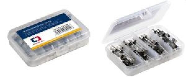 Verschiedene Glassicherungen 1A - 20A N.48 Stk.