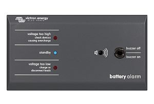 Victron Schalttafel Batteriealarm