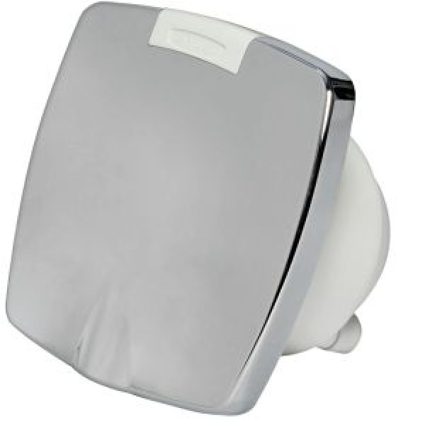 New Edge Steckdose, verchromt 30 A