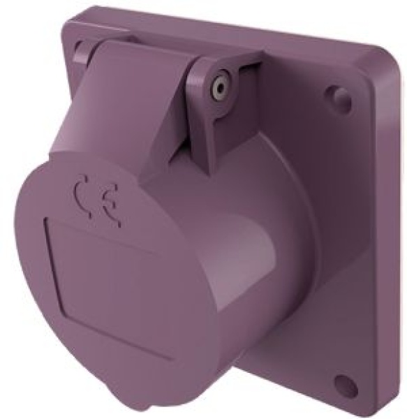 Wandsteckdose/Stecker m.Schraubklemmen 12/24V