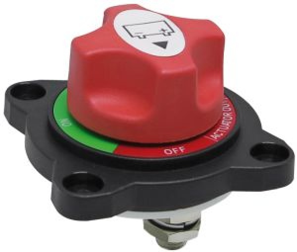 Halbeingebauter Batterietrennschalter ON-OFF-OUT