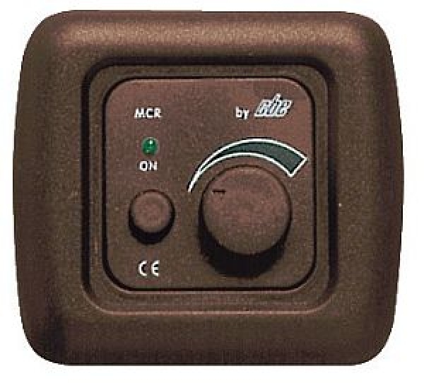 Elektronischer Dimmer 40 W braun