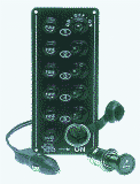 Elektrische Schaltafel 5 Schalter + Anzünder