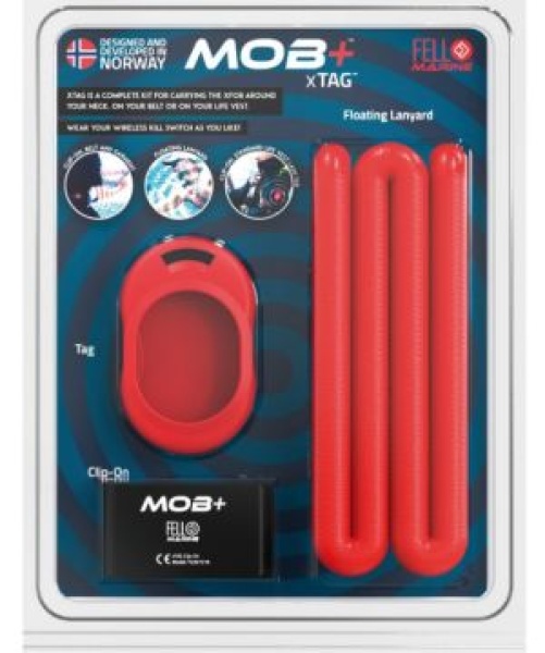 xTAG 1 Befestigungsklemme + rotes Armband