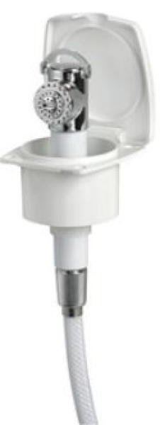 New Edge Dusche, verchromt PVC-Schlauch 4 m