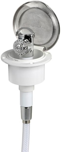 Classic Evo VA-Stahl-Dusche PVC-Schlauch 2,5 m