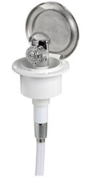 Classic Evo VA-Stahl-Dusche PVC-Schlauch 4 m