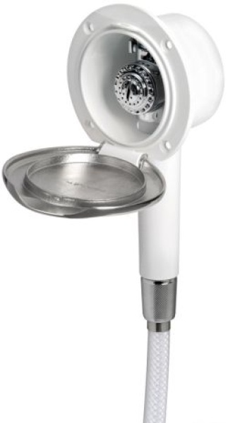 Classic Evo VA-Stahl-Dusche PVC-Schlauch 2,5 m