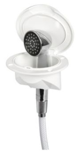 Nuvola Deckdusche m.Keji Dusche PVC-Schlauch 4m