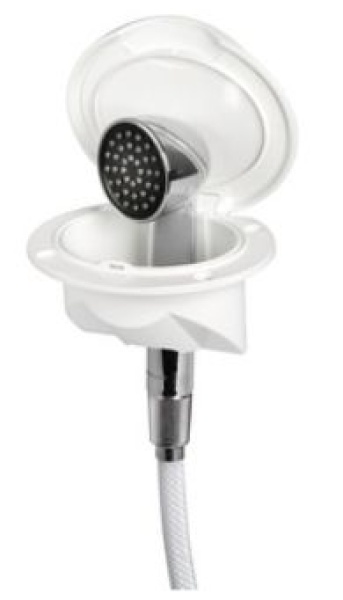 Nuvola Deckdusche Keji Dusche VAStahl-Schauch 4m