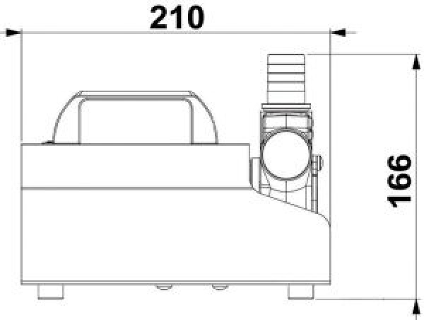 Elektropumpe z. Umfüllen von Gasöl/Öl 12 V
