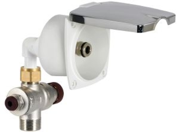 Heavy Duty New Edge Trinkwassereinlass, verchromt