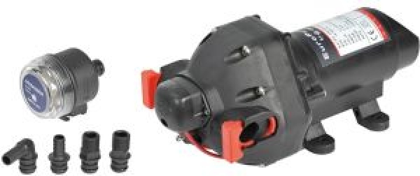 Europump 8 Autoklav m. 3 Ventilen 8 l/m 12 V