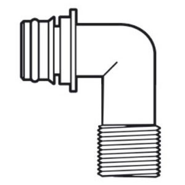 Europump 90°-Schnellschnappanschluss Gewinde 1/2"