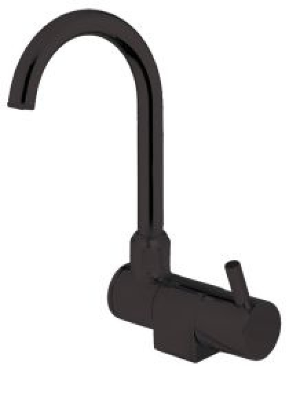Miscelatore Style nero canna abbattibile