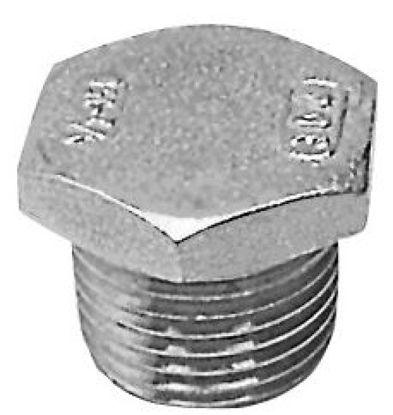 Blindstopfen Außengewinde Va-Stahl 3/4"