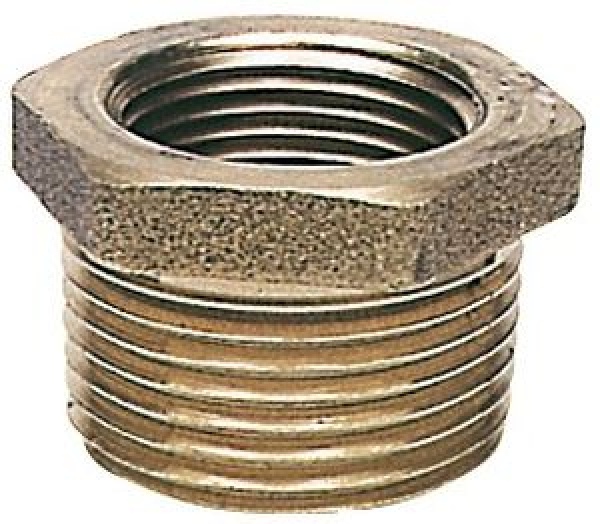 Reduzierstück Innen/Außen aus Messing 3/8" x 1/4"