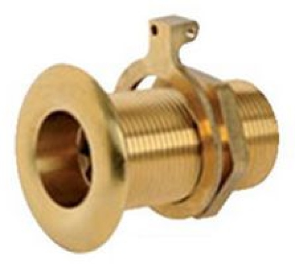 Borddurchlass Messing natur 3/8"
