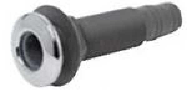 Nylon/Glasfaser Borddurchlass lang 2"1/4 x 38 mm