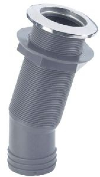 Borddurchlass 15° Va-Stahl Blende 38mm 2"1/4 Vent