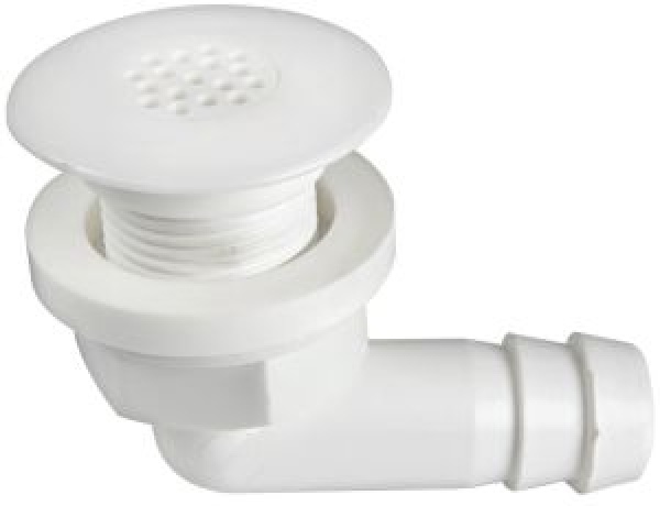 Ablass f.Dusche m. Filter 19 mm