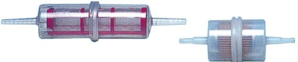 Filter aus Kunstoff transpar. Benzin/Diesel 8-10mm