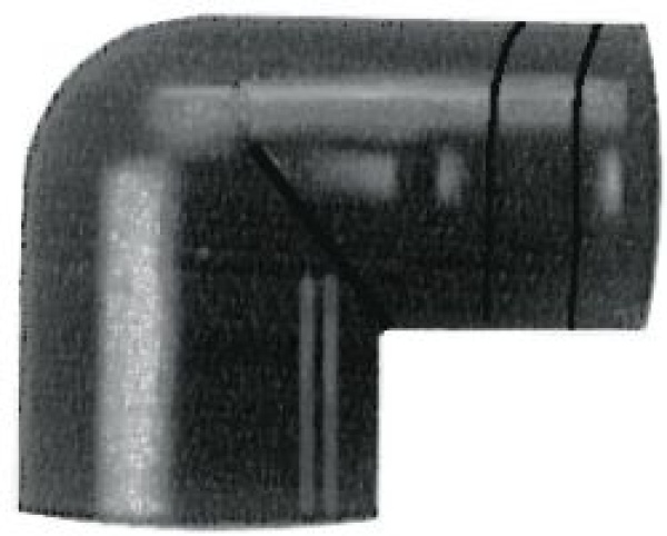 WHALE 90°-Winkelstück, halbfest 38 mm