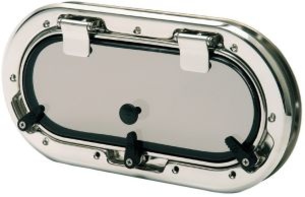 BOMAR Bullauge Flagship oval AISI316 400 x 200 mm