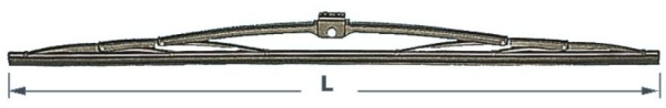 Wischblatt Edelstahl 600mm