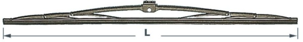 Wischblatt Edelstahl 700mm