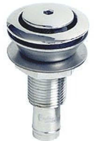 Tanklüfter gerade AISI 316 hochglanzpoliert 45 mm