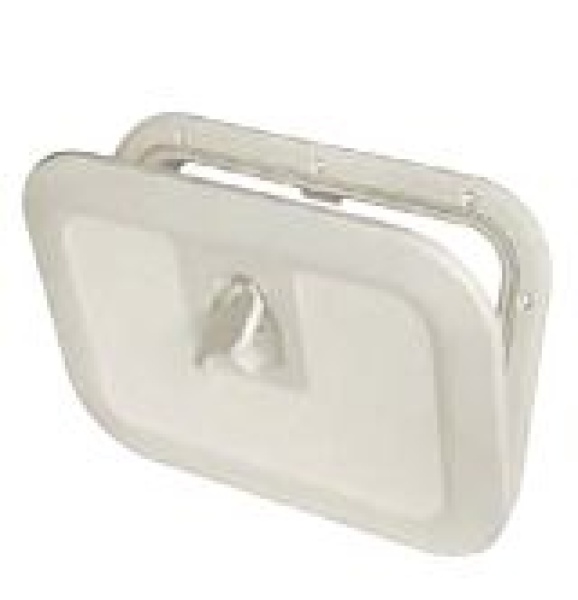 Bündige Inspektionsluke RAL 9001 380 x 280 mm