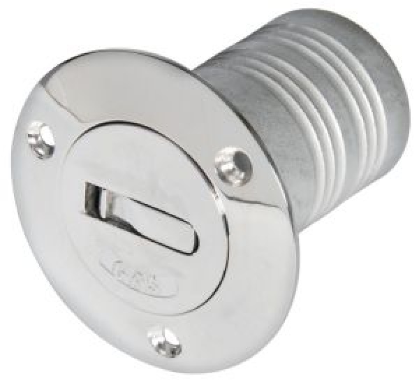 Einfüllstutzen Messing verchromt DIESEL 50 mm