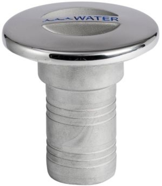 WATER Einfüllstutzen AISI316 Mikrofus.hochgl. 38mm