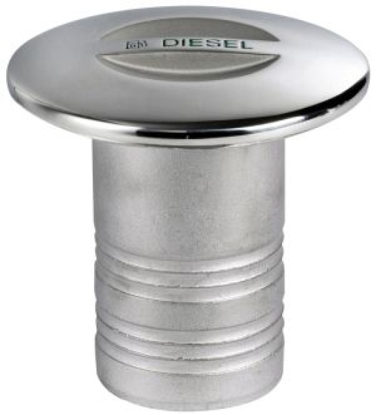 DIESEL Einfüllstutzen AISI316 Mikrofus.hochgl.50mm