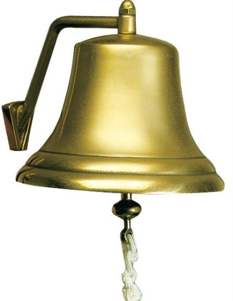 Schiffsglocke Bronze 210 mm RINA-Zulassung bis 20m