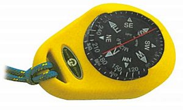 RIVIERA Kompass Mizar m. Gummiarmierung, gelb