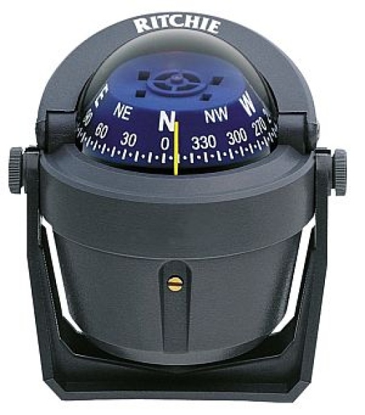 RITCHIE Kompass m.Bügel Explorer 2"3/4 weiß/weiß