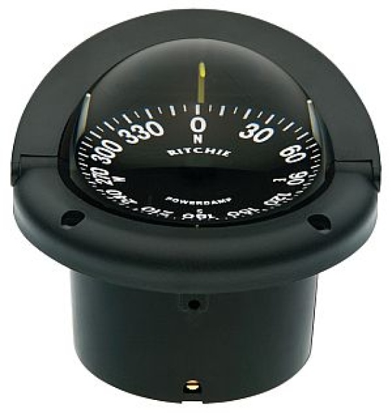 RITCHIE Einbau-Kompass Helmsman 3"3/4 schw/schw