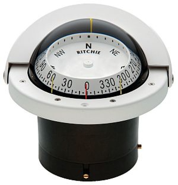 RITCHIE Kompass 2-Sicht Navigator 4"1/2 weiß/weiß