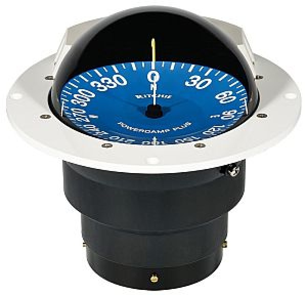 RITCHIE Kompass Supersport 5" weiß/blau
