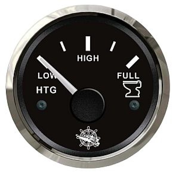 Schmutzwasseranzeige 10/180 ohm schwarz/poliert