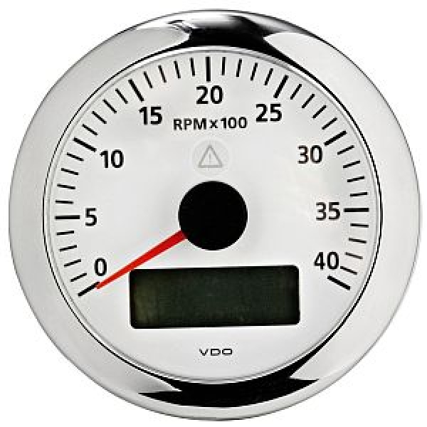 Drehzahlmesser 3000 U/min schwarz