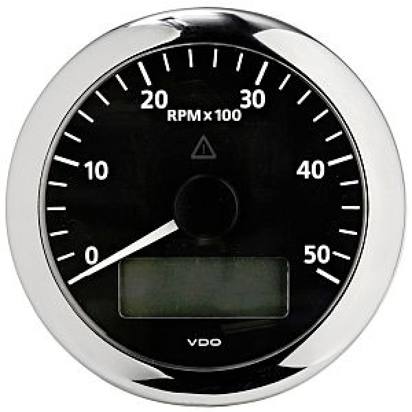 Drehzahlmesser 5000 U/min schwarz