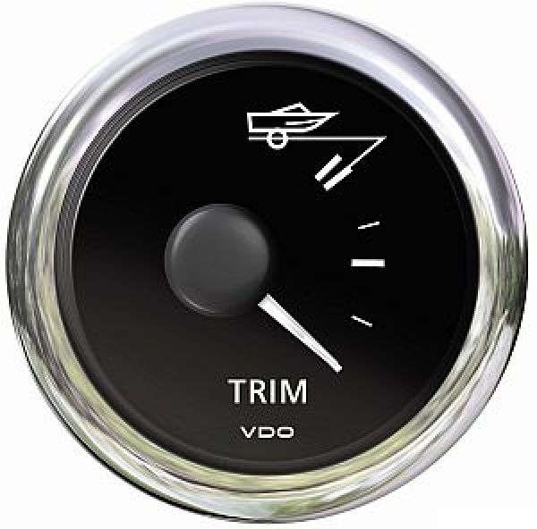Trim Anzeiger, schwarz