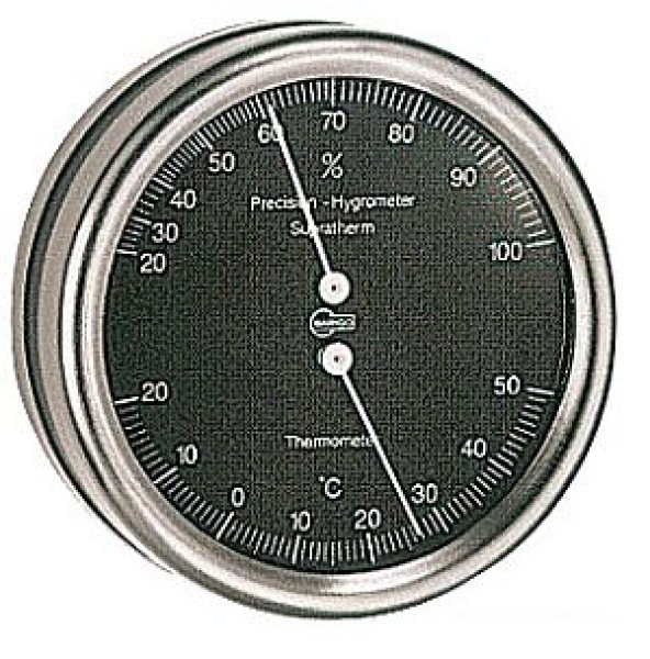 Barigo Thermo-/Hygrometer Orion Zifferblatt schwar